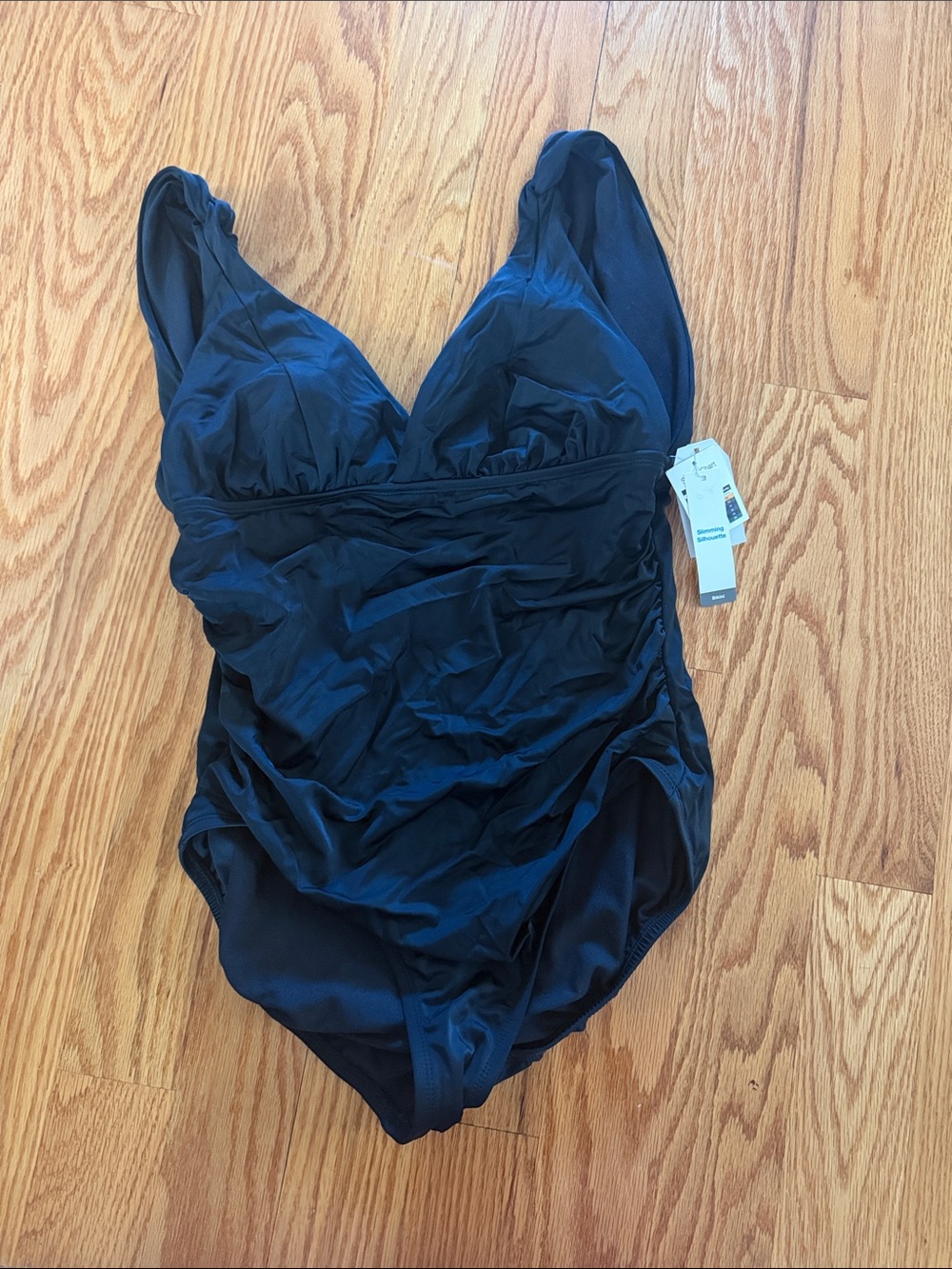 One Piece Slimming Silhouette Bathing Suit